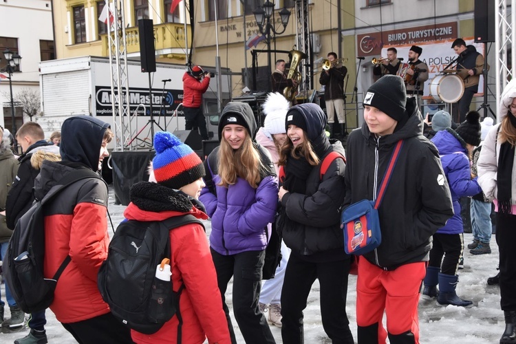 Pierwsze dni zimowiska z ks. Marcinem Zawadą