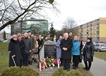 Wspólna fotka przed Pomnikiem Matek Sybiraczek.