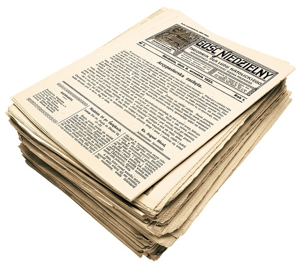Pierwszy numer „Gościa” ukazał się 9 września 1923 r.
