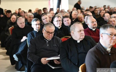 Spotkanie formacyjne ksieży z całej diecezji
