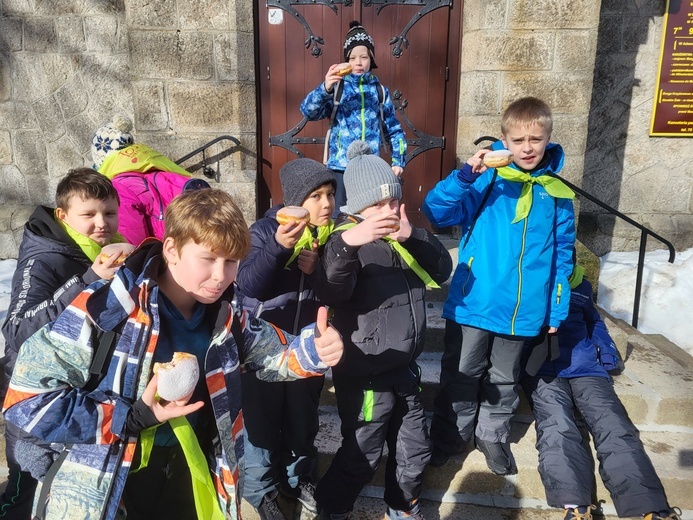 Dzieci z oazy w Szklarskiej Porębie na feriach