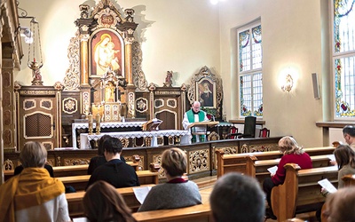 ▲	Spotkanie poprowadził ks. Krzysztof Ora, a wzięło w nim udział kilkanaście osób z całej diecezji. 