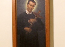 Obraz św. Gerarda, patrona matek, zwłaszcza w stanie błogosławionym,  który znajduje się w gliwickim kościele.