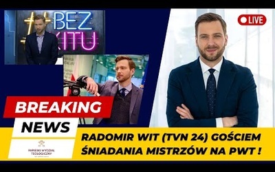 Śniadanie mistrzów na PWT - spotkanie z red. Radomirem Witem - 16 marca 2023 r.