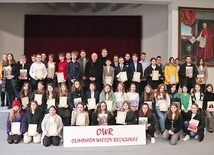 ▲	W diecezjalnym etapie OWR wzięło udział 50 uczestników  z klas V–VIII szkół podstawowych.