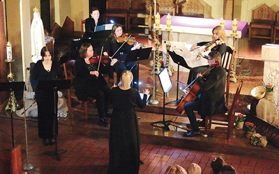 Koncert w kościele Trójcy Świętej w Elblągu. 