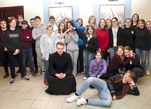 ▲	Nastoletni diecezjanie chcą dzielić się wiarą z rówieśnikami.
