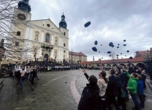 Pielgrzymka skautów