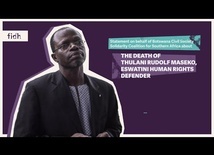 Death of Thulani Maseko, Human Rights Defender from Eswatini