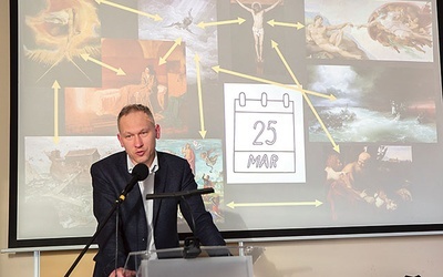 	Jedną z konferencji wygłosił dr Łukasz Neubauer, uznany tolkienista z Koszalina.