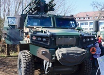 ▲	W czasie manewrów, ale również pokazów, można było podziwiać m.in. Samobieżne Przeciwlotnicze Zestawy Rakietowe „Poprad”.