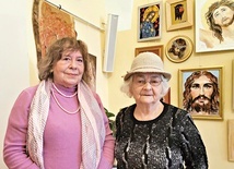 ▲	Jolanta Korpanty (z lewej) i Anna Słowik − jedne z autorek.