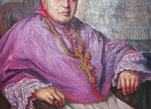 ▲	Pamiątką po jubileuszu 50-lecia kapłaństwa jest jego portret z 1950 roku.