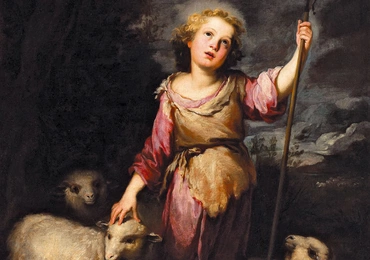 Bartolomé Esteban Murillo
CHRYSTUS DOBRY PASTERZ
olej na płótnie, 1660–1665
kolekcja prywatna