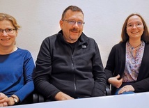 Adriana Kwiatkowska, Paweł Kwiatkowski i Karolina Olech.