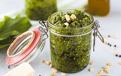 Pesto z czosnku niedźwiedziego