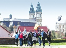 Widok kościoła sanktuaryjnego motywował  do ostatniego wysiłku.