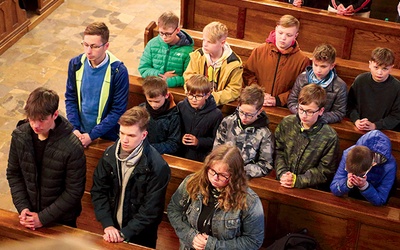 Na początek wszyscy zebrali się na Mszy św. w elbląskiej katedrze.