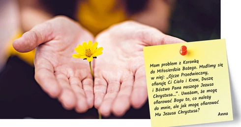 „Problem” z Koronką do Miłosierdzia Bożego. Czy mogę ofiarować Jezusa Bogu?