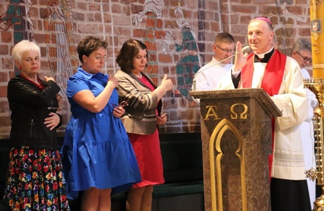 Błogosławieństwa uczestnikom udzielił bp Marek Solarczyk.