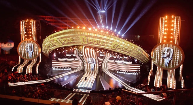 Amfiteatr podczas Festiwalu Polskiej Piosenki w Opolu w 2020 r.