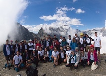 ▲	Ciemne Typy na dorocznym Cammino di Pier Giorgio.