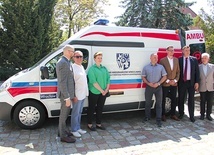 ▲	Karetka zapewne już służy ratowaniu ludzkiego życia za naszą wschodnią granicą.