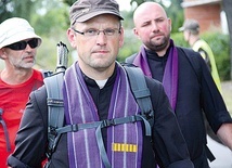 ▲	Wrocław jest dla o. Piotra bliski od lat. W każde wakacje pielgrzymuje ze stolicy Dolnego Śląska na Jasną Górę.