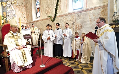 	Podziękowanie  księdza proboszcza Roberta Czornika. 