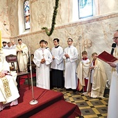 	Podziękowanie  księdza proboszcza Roberta Czornika. 