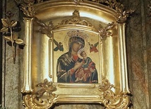 Ikona znajduje się w ołtarzu po lewej stronie prezbiterium.