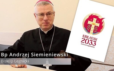 ▲	Dziesięcioletnie działania ewangelizacyjne otrzymały w diecezji legnickiej swoje logo.