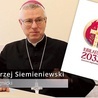 ▲	Dziesięcioletnie działania ewangelizacyjne otrzymały w diecezji legnickiej swoje logo.