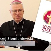 ▲	Dziesięcioletnie działania ewangelizacyjne otrzymały w diecezji legnickiej swoje logo.