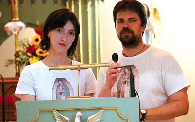 Ania i Michał Batorowie zawierzyli się Bożej opiece.