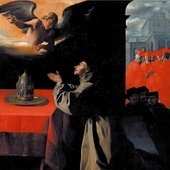 Francisco de ZurbaránMODLITWA ŚW. BONAWENTURY olej na płótnie, ok. 1629Państwowe Zbiory Sztuki Drezno