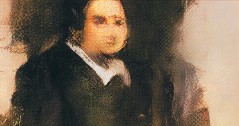 „Portret Edmonda Bellamy’ego” to pierwszy obraz namalowany przez sztuczną inteligencję. Edmond Ballamy jest postacią fikcyjną. Portret został sprzedany na aukcji za 432,5 tys. dolarów.