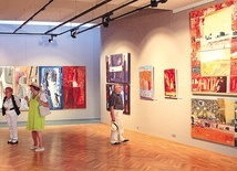 	Na wystawie pt. „Zapis ukryty”.