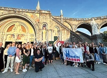 Radomscy pielgrzymi w Santiago de Compostela.