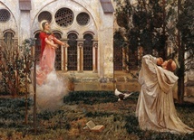 Wilhelm Bernatzik
WIZJA ŚW. BERNARDA
 olej na płótnie, 1882
Kunsthistorisches Museum, Wiedeń