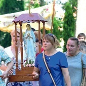 Po Eucharystii odbyła się procesja.