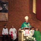 Eucharystii przewodniczył ordynariusz.