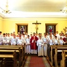 ▲	Uczestnicy spotkania w kaplicy seminaryjnej.