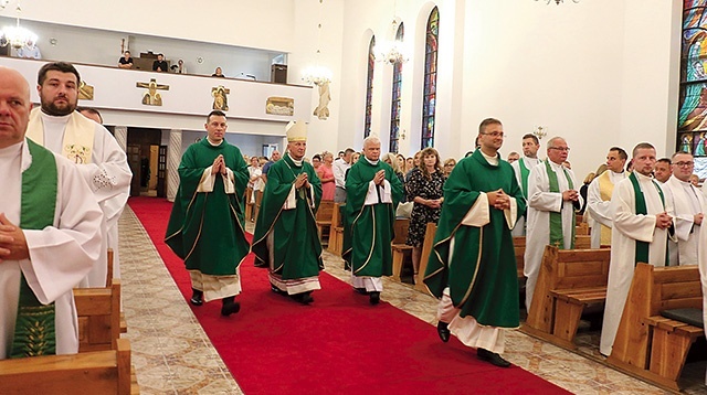 Mszy św. przewodniczył bp Marek Solarczyk.