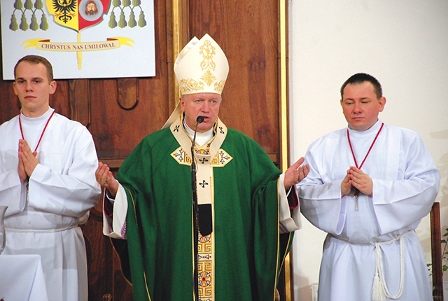  Dla Niego ważne jest przede wszystkim to, co masz w sercu, a nie na języku stwierdził arcybiskup.