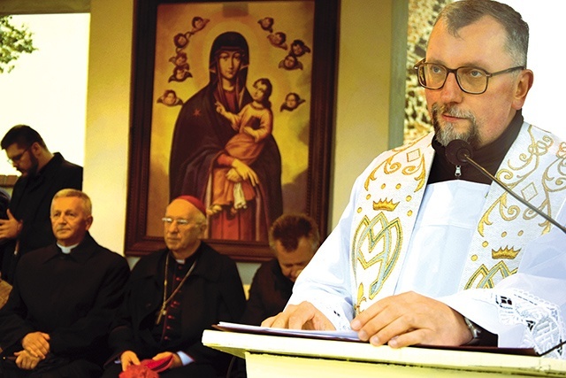 Konferencję wygłosił ks. Zbigniew Kielan.