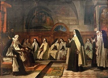 Benito Mercadé y Fábregas, Św. Teresa od Jezusa, olej na płótnie, 1868, Museo de Zaragoza, Saragossa