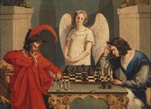 Moritz Retzsch, Szachiści, olej na płótnie, 1831, kolekcja prywatna