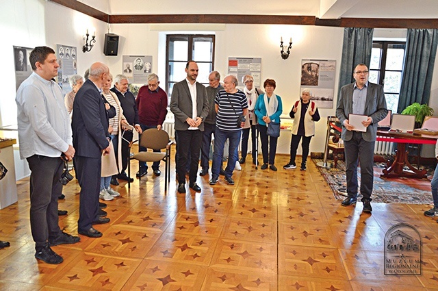 Ekspozycję otworzył Adam Grabowski.