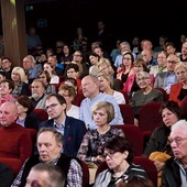 Uczestnicy spotkania w kinie Biała.